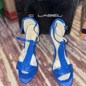 Blue C Label heels